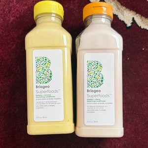 🆕 Bridgeo Superfoods Mango+Cherry Balancing Shampoo and Conditioner Duo